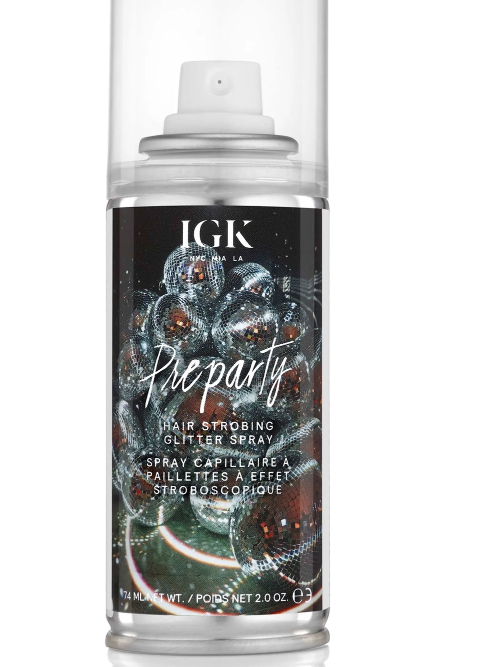 IGK Preparty Hair Strobing Glitter Spray brand new! 74ml